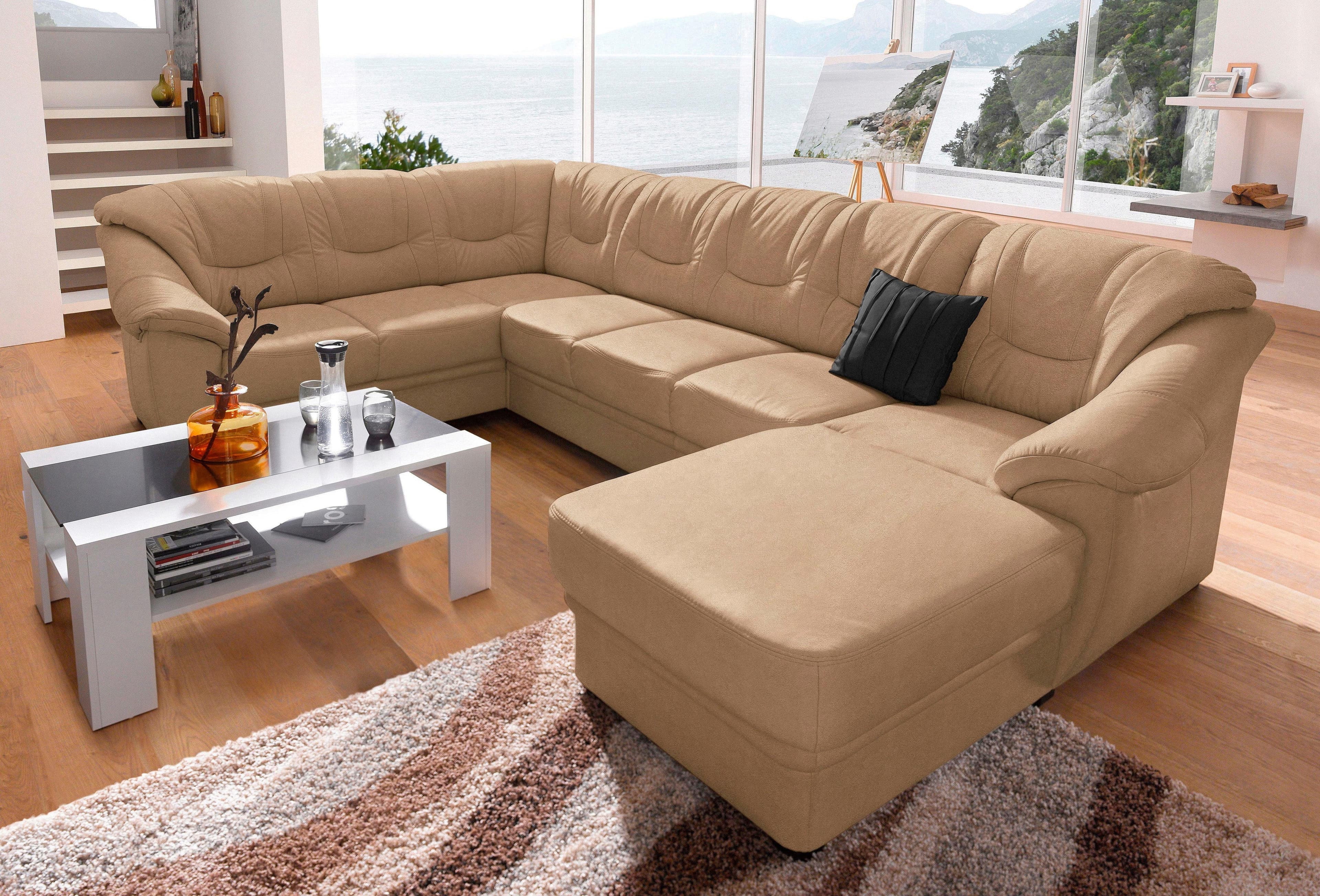 sit&more Wohnlandschaft Savona U-Form | Braun