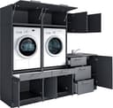 Laundreezy Mehrzweckschrank-Set | Schwarz 3