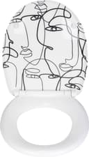 WENKO WC-Sitz Faces | Mehrfarbig 2