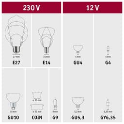 Paulmann LED-Filament 230V Globe G95 1055lm 9W 2700K Klar