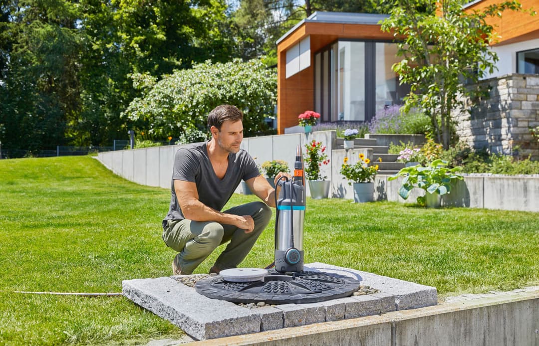 GARDENA Tauchdruckpumpe 5900/4 inox | Silber