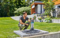 GARDENA Tauchdruckpumpe 5900/4 inox | Silber