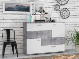 FORTE Kommode Skive | Mehrfarbig