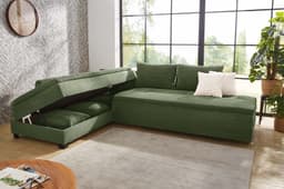 Jockenhöfer Gruppe Ecksofa Madrid | Grün