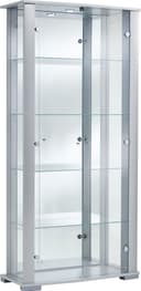 fif möbel Vitrine STELLA | Silber