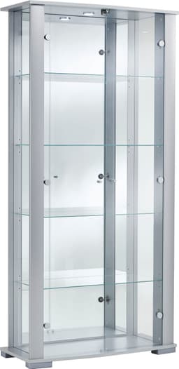 fif möbel Vitrine STELLA | Silber