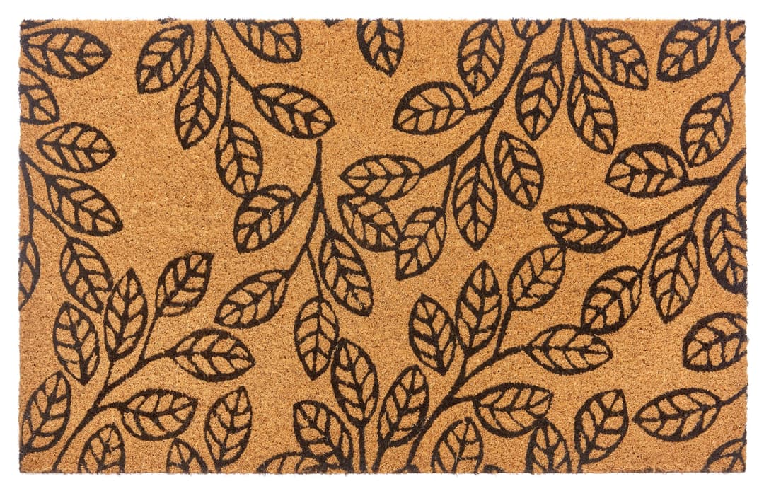 HANSE Home Fußmatte Leafs | Braun