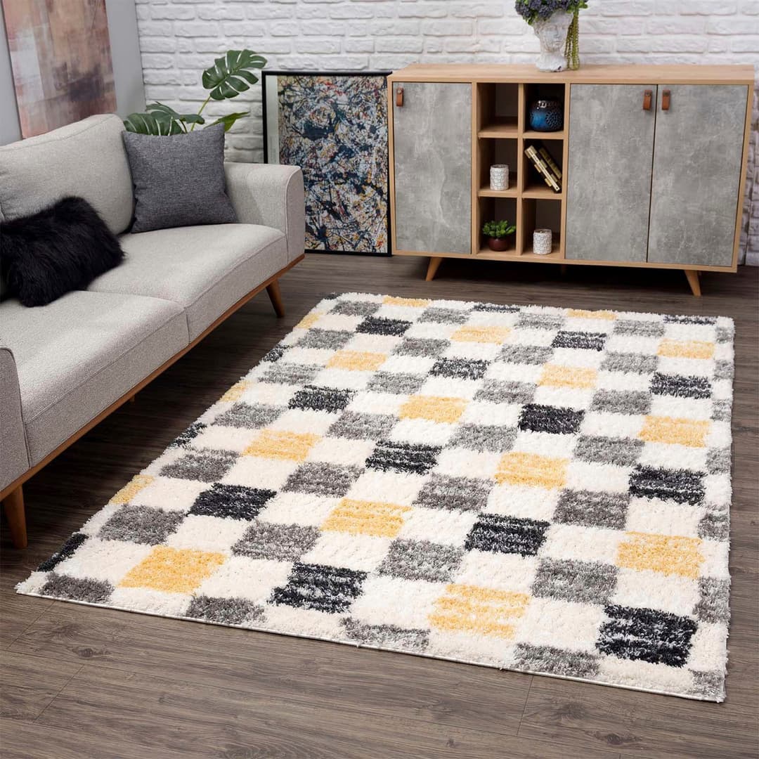 Carpet City Pulpy 554 Hochflor-Teppich | Mehrfarbig