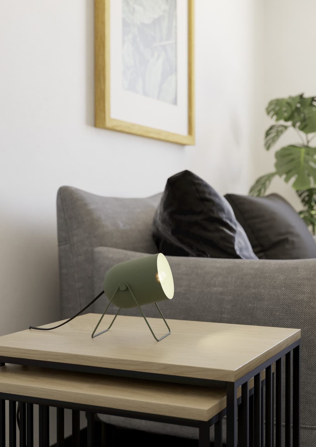 EGLO TILSTON Tischleuchte | Grün