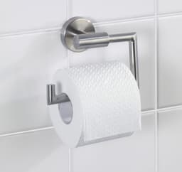 WENKO Toilettenpapierhalter Bosio | Silber