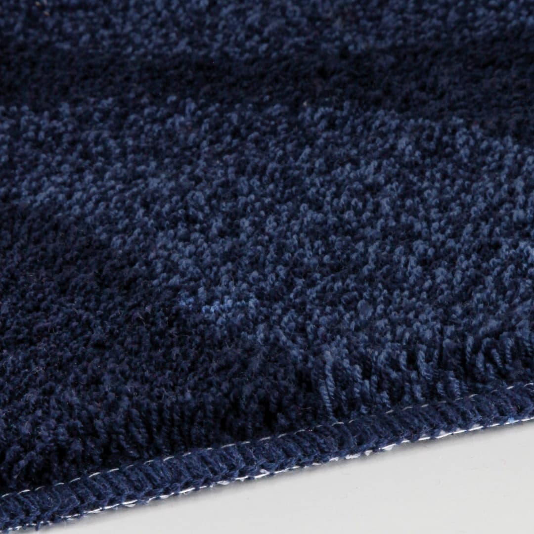 Kleine Wolke Badematte Onda | Blau