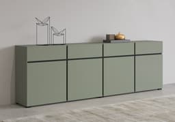 OTTO home Sideboard Cross | Grün