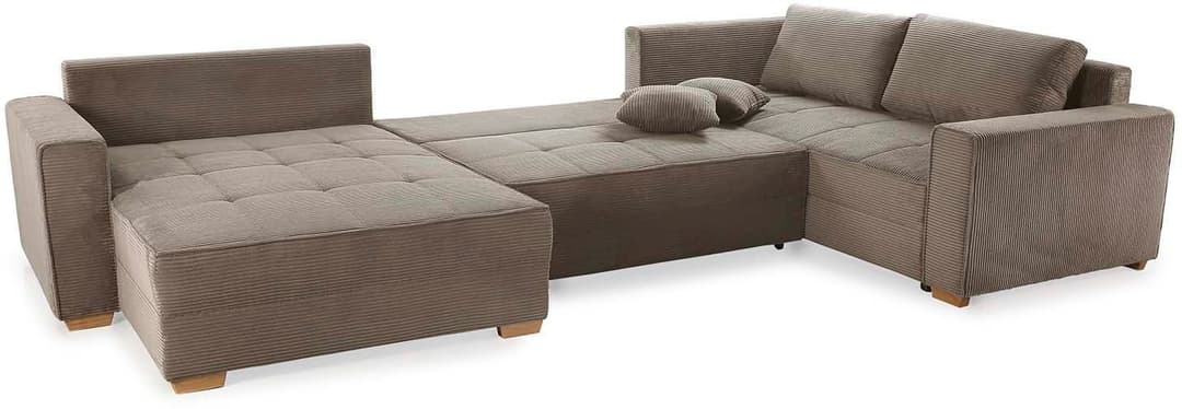 Jockenhöfer Gruppe Wohnlandschaft Brixen U-Form | Braun