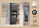 Home affaire Hängevitrine Bajo | Braun 4
