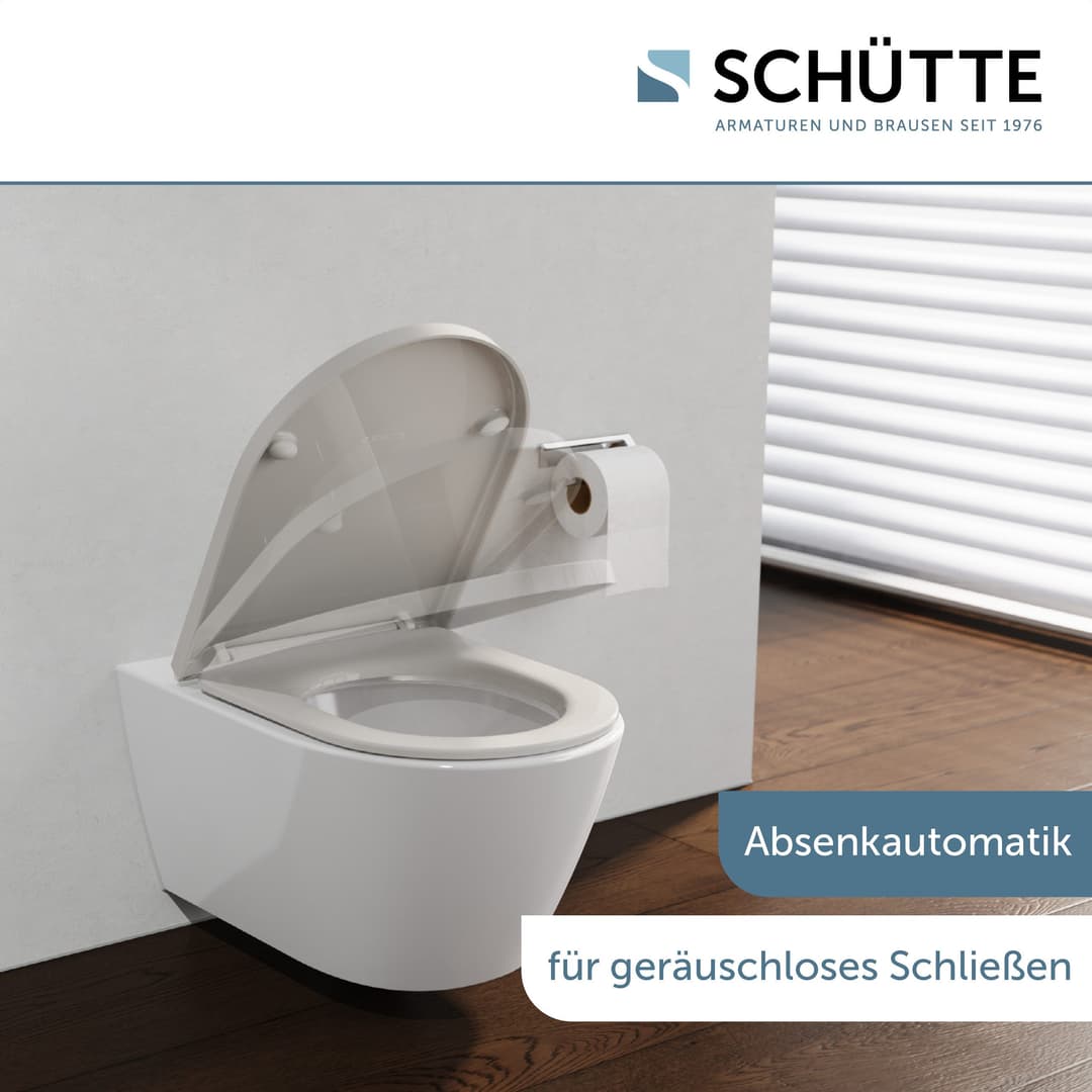 Schütte WC-Sitz WHITE | Weiß