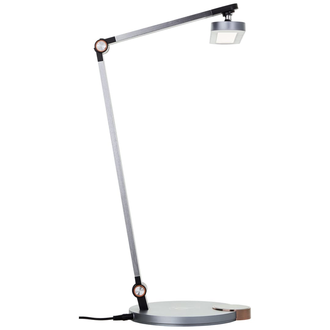 Brilliant LED Schreibtischlampe Officehero | Grau