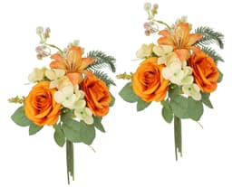 I.GE.A. Kunstblumen-Strauß | Orange