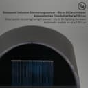 Briloner Leuchten LED Wand-Solarleuchte | Schwarz 5