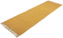 carpetfine Teppich Kelim Chindi uni | Gelb 3