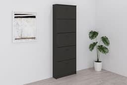 FMD Schuhschrank Step 5 | Schwarz