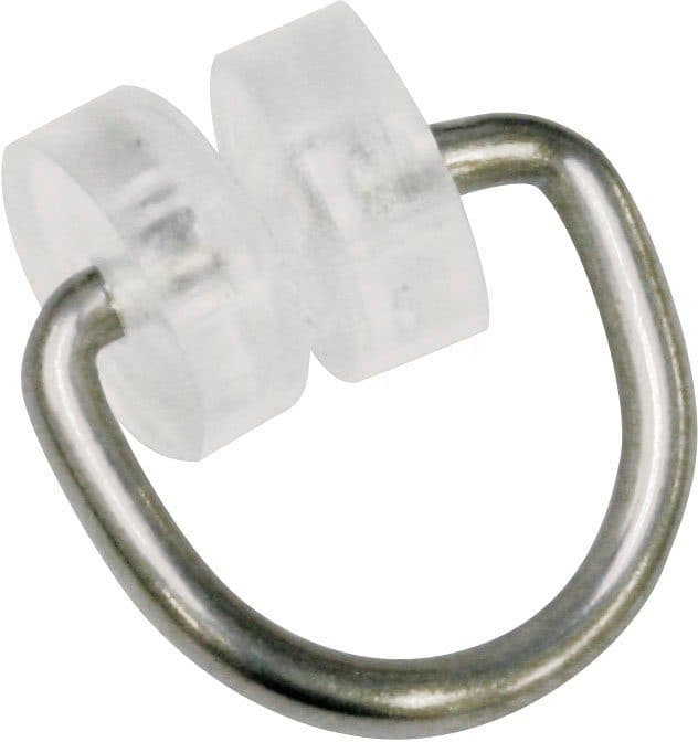 GARDINIA Gardinenring T-Tollringe | Silber