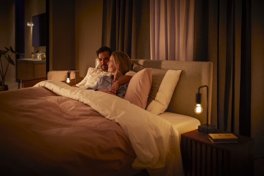 Philips Hue LED-Filament White Ambiance Dreierpack | Holztöne