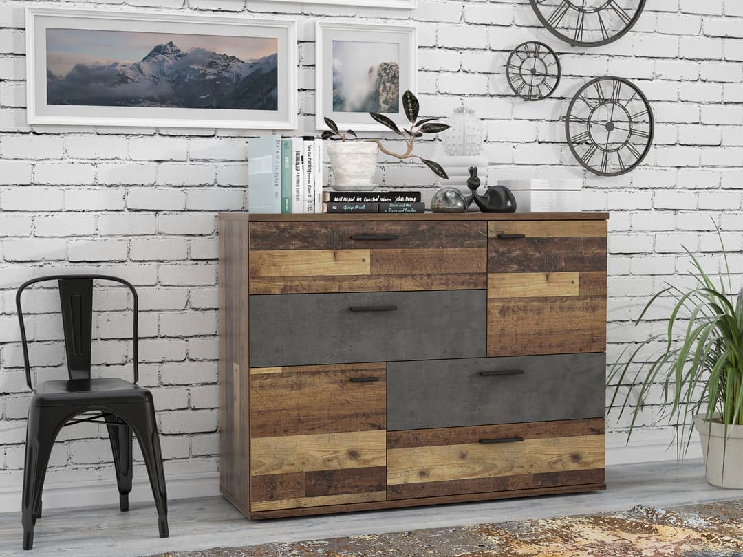 FORTE Kommode Skive | Holztöne