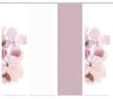 HOME WOHNIDEEN Schiebegardine BONITA 4er SET | Rosa 3