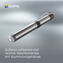 VARTA Pen Light Taschenlampe | Silber