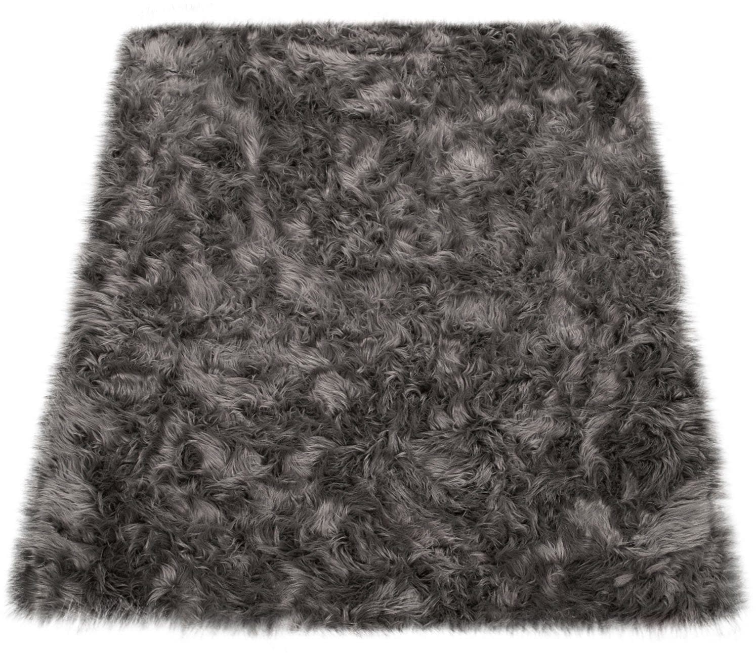 Paco Home Fellteppich Playa 960 | Grau