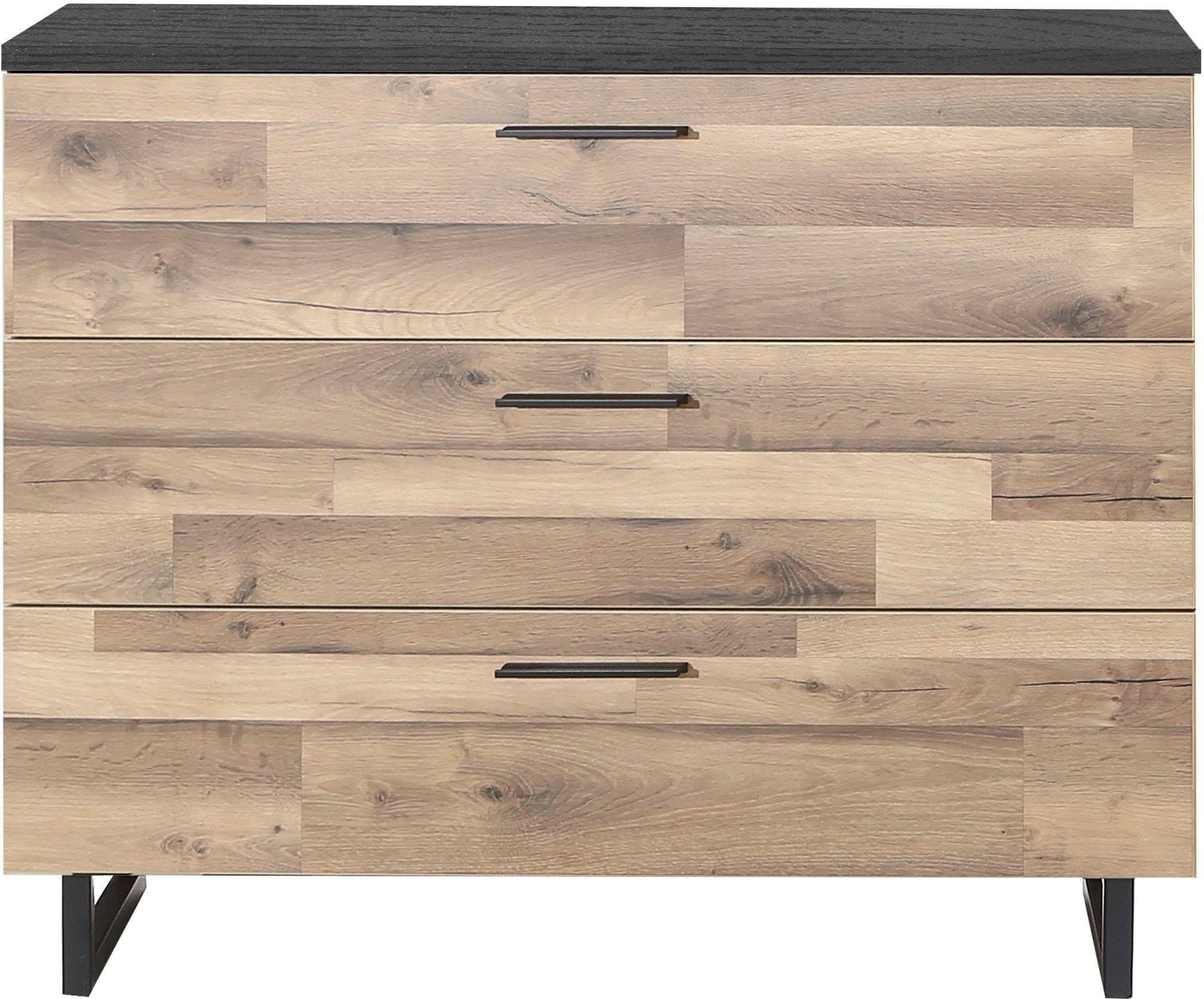 FORTE Schubkastenkommode Sirius Crown | Holztöne