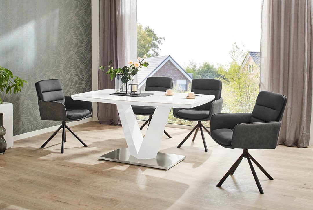 Jockenhöfer Gruppe Esstisch Norderney | Weiß