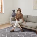 Sanat Teppich Trellis | Grau 3