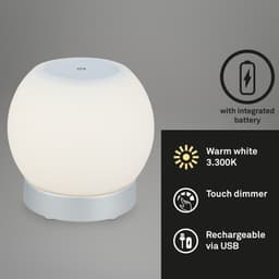 Briloner Leuchten LED Dekolicht POKA | Silber