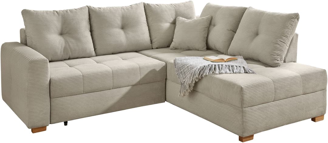 Jockenhöfer Gruppe Ecksofa Heidelberg | Beige