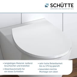 Schütte WC-Sitz | Weiß