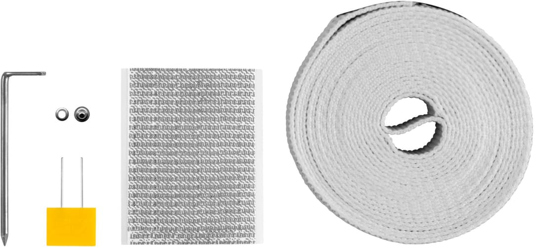 SCHELLENBERG Reparatur-Set Rollladen Gurtfix | Grau