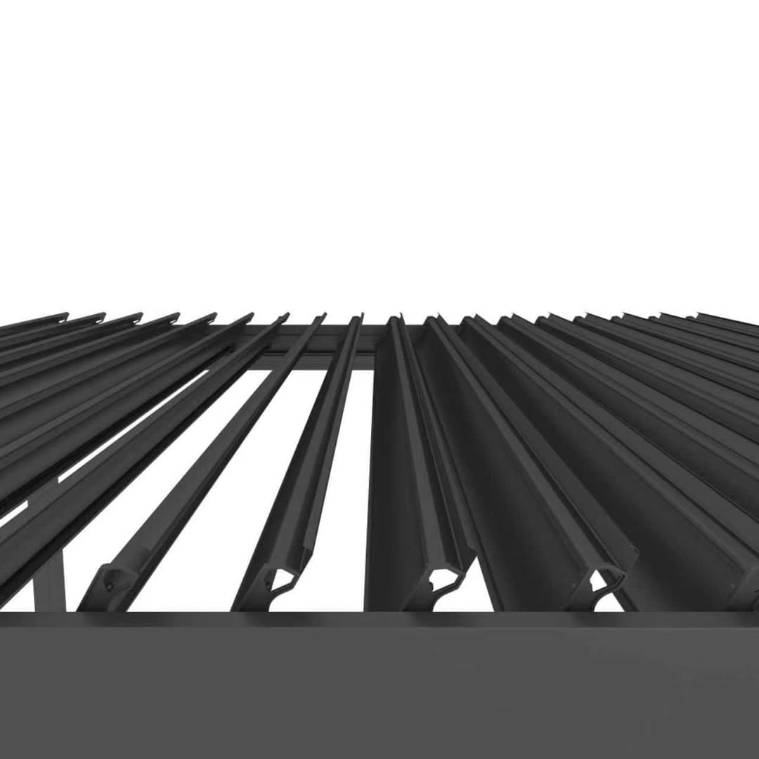 KONIFERA Pavillon Pergola Alhambra Steel | Grau