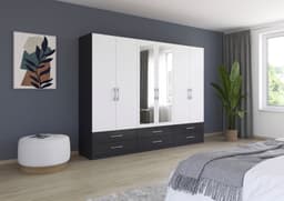 Kleiderschrank HERSBRUCK | Mehrfarbig