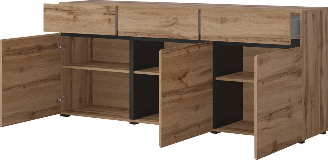 OTTO home Sideboard Cross | Holztöne