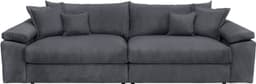 Home affaire Big-Sofa Soft&Cosy XXL | Schwarz