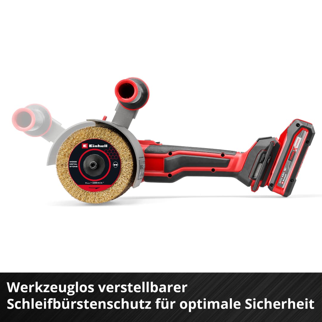 Einhell Akku-Bürstenschleifer TP-BR 18/32 Li BL - Solo | Schwarz