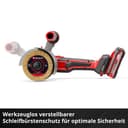 Einhell Akku-Bürstenschleifer TP-BR 18/32 Li BL - Solo | Schwarz 5