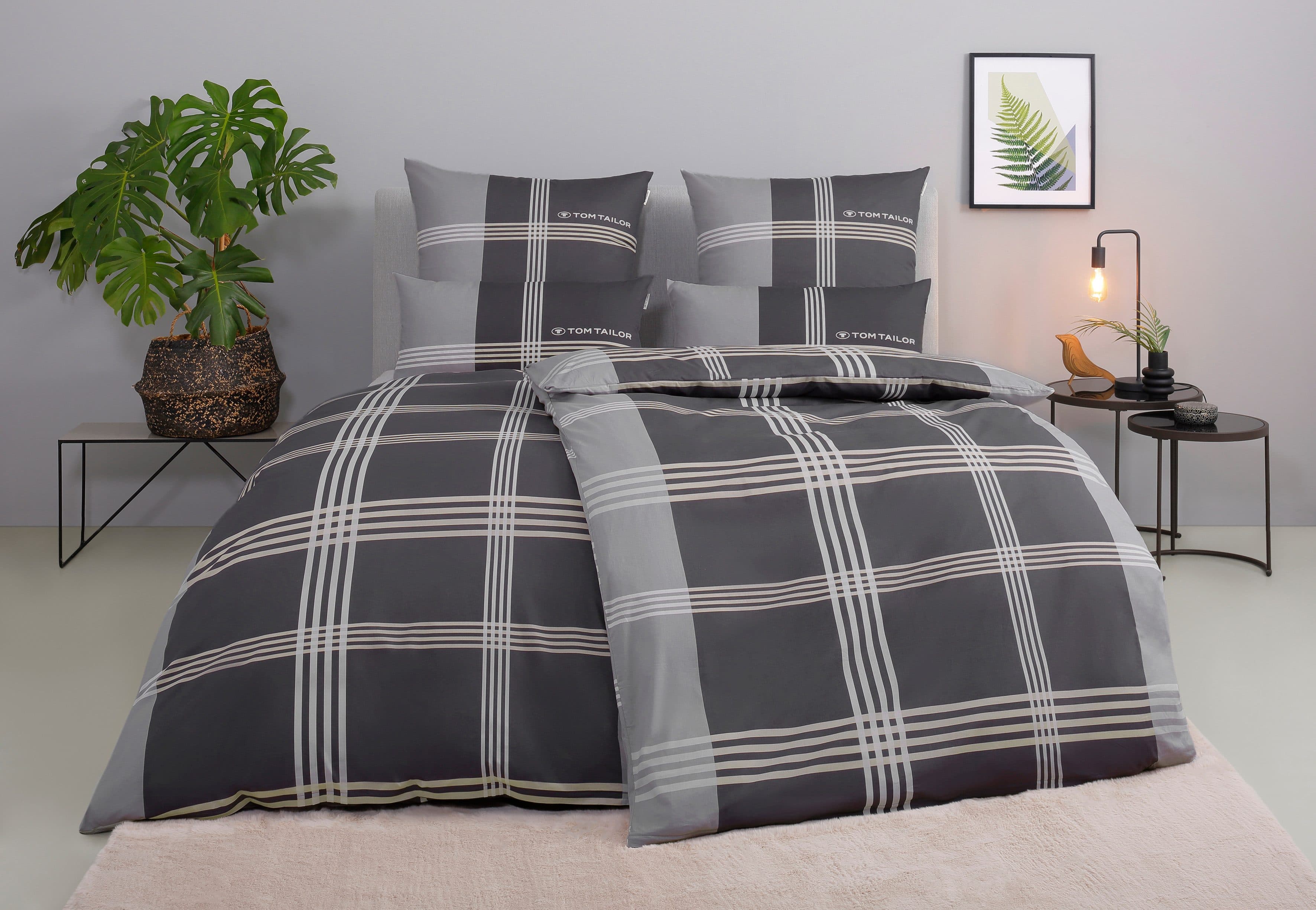 TOM TAILOR HOME Bettwäsche Ole | Grau