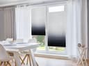 K-HOME Plissee Farbverlauf Sunrise | Grau 4