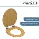 Schütte WC-Sitz Bambus | Holztöne 4