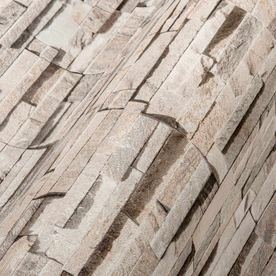 living walls Vliestapete Metropolitan Stories | Braun