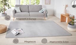 HANSE Home Teppich Shashi | Grau
