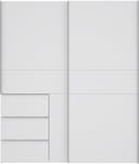 FORTE Winn Schwebetürenschrank | Weiß