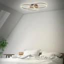 B.K.Licht LED Deckenleuchte BK_FR1528 | Holztöne 3
